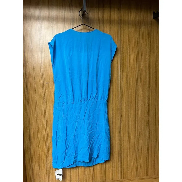 NWT Diane Von Furstenberg Blue Midi Dress - Picture 4 of 5
